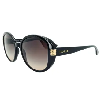 Óculos de Sol Retangular Bulget BG8118 A01 RMD.ACT Preto - Feminino