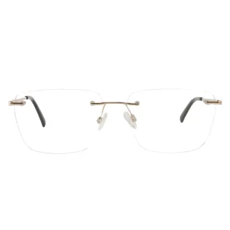 Óculos de Grau Parafusado Bulget Bg1719m-04a RGD.MTL Prata