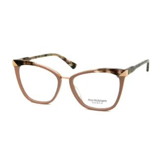 Óculos de Grau Quadrado Ana Hickmann Livia 2 Ah60084-l01 RGD.ACT Nude+Tartaruga - Feminino