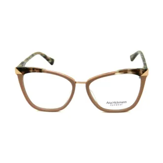 Óculos de Grau Quadrado Ana Hickmann Livia 2 Ah60084-l01 RGD.ACT Nude+Tartaruga - Feminino