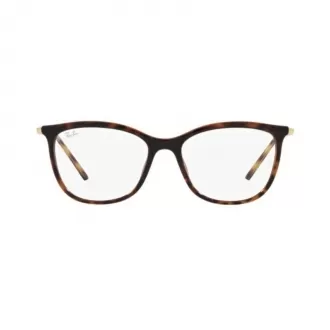 Óculos de Grau Quadrado Ray-Ban RX7220L 8278 54 RMD.ACT.MTL Havana
