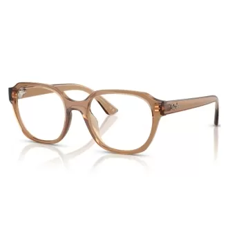 Óculos de Grau Quadrado Ray-Ban RX7251L8407 52 RMD.ACT Marrom