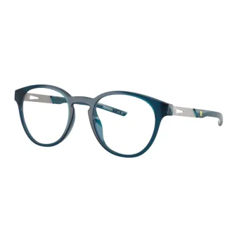 Óculos de Grau Redondo Ferrari FZ8019U 527 51 RMD.MTL Azul+Grafite+Azul