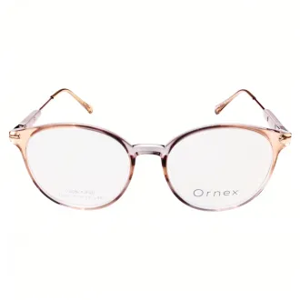 Óculos de Grau Redondo Infantil Ornex LW1820-C7 RPQ.ACT Rosa - Feminino