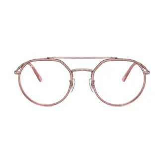 Óculos de Grau Redondo Ray-Ban RX3765VL 3166 53 RMD.MTL Cobre