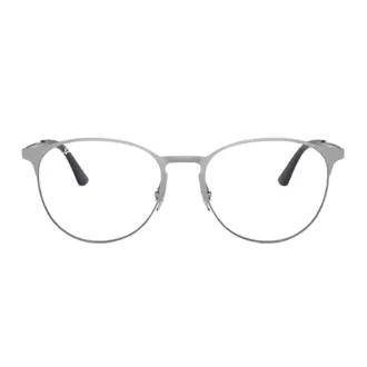 Óculos de Grau Redondo Ray-Ban RX6375 3135 53 RMD.MTL Cinza