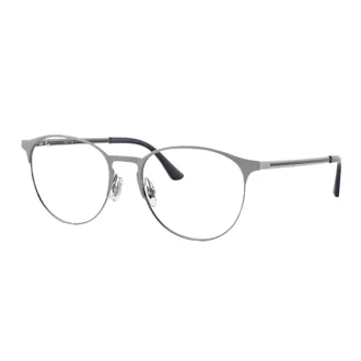 Óculos de Grau Redondo Ray-Ban RX6375 3135 53 RMD.MTL Cinza