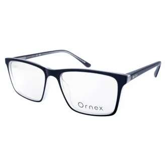 Óculos de Grau Retangular Infantil Ornex GC1002-C2 RPQ.ACT Preto