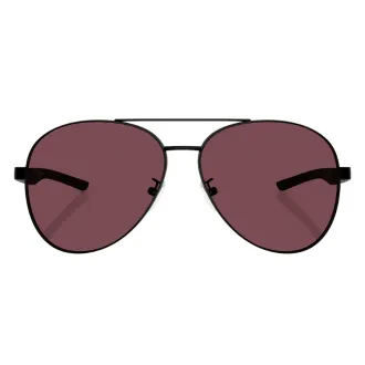Óculos de Sol Aviador Ferrari FZ5002D 101 1E60 RGD.MTL Preto+Vermelho