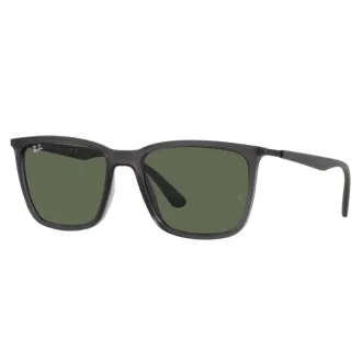 Óculos de Sol Retangular Ray-Ban RB4402L 66927157 RGD.ACT Preto+Verde