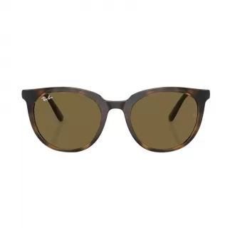 Óculos de Sol Retangular Ray-Ban RB4383L 710 7353 RMD.ACT Havana - Feminino