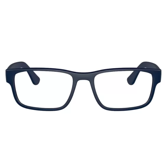 Óculos de Grau Retangular Ray-Ban RX7243L 5412 56 RGD.ACT Azul - Ótica ...