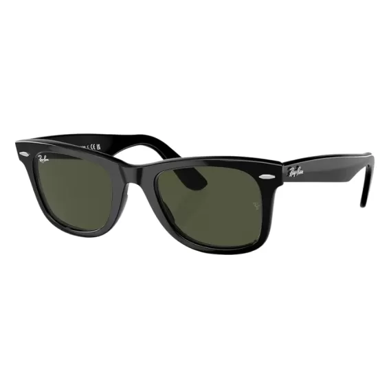 Óculos de Sol Retangular Ray-Ban Wayfarer RB2140901 54 RMD.ACT Preto ...